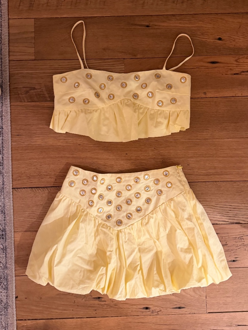 Yellow Two piece set